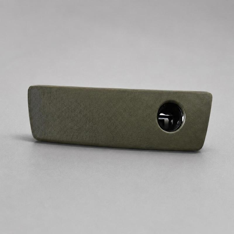 5JM55ZJ8AC ABS Glove Box Handle with Textured Finish, Clip-In Installation for 2007-2010 Passenger-Side Application