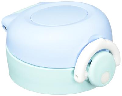 Thermos Replacement Part for Portable Mug JNR: Lid Unit (with Spout and Gasket Set) - Blue/White (BLWH)
