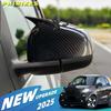 For Mercedes Benz Smart Fortwo W453 2015-2026 2x Car Sticker Rearview Side Mirror Cover Wing Cap Exterior Case Trim Accessories