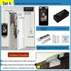 LANCIAIHE 7-inch Dynamic Face Recognition Access Control System CN Plug (adapter Included)