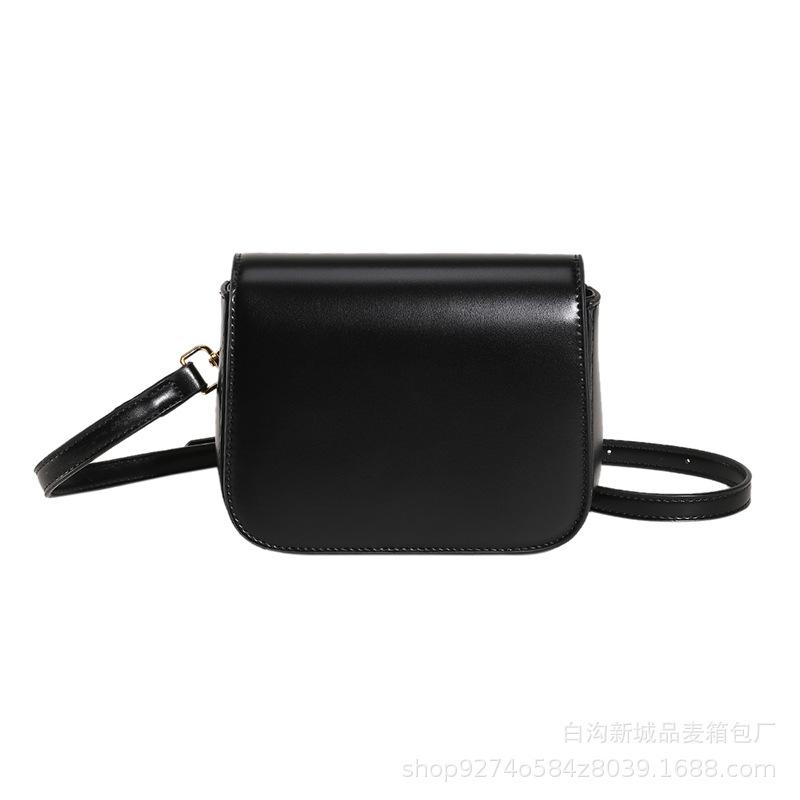 This Year's Popular Fashion Small Bag Women's 2025 New Trendy Temperament Retro Shoulder Bag Foreign Style Oblique Span Small Square Bag