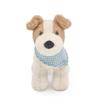 Wire Fox Terrier Plush Toy - Cute Standing Puppy Doll Comfort Schnauzer