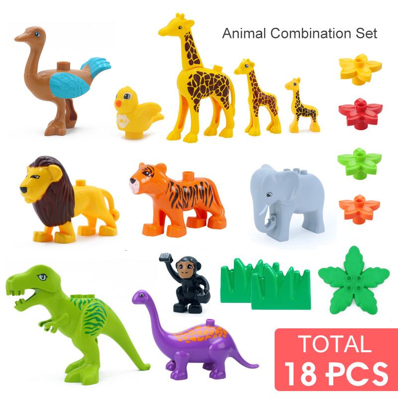 DIY Big Size Bricks Toys For Baby Creative Building Blocks Educational Toys Kids Gift Bulk Large Brick Compatible With All Brand