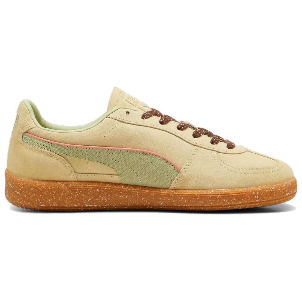 Puma Palermo Cannoli Unisex Creamy Vanilla Pistachio Green Gum Lifestyle Sneakers 398382-01