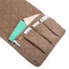 5-Pockets Non-Slip Couch Sofa Chair Armrest organizer Armchair Caddy For Smart Phone,Book,Magazines,Ipad,TV Remote Control Holder
