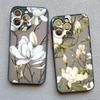 Magnolia Flower Phone Case For iPhone 17 16 15 14 Plus Pro Max 13 12 11 Pro Max Mini X XR XS 16 15 Plus Shockproof Back Covers