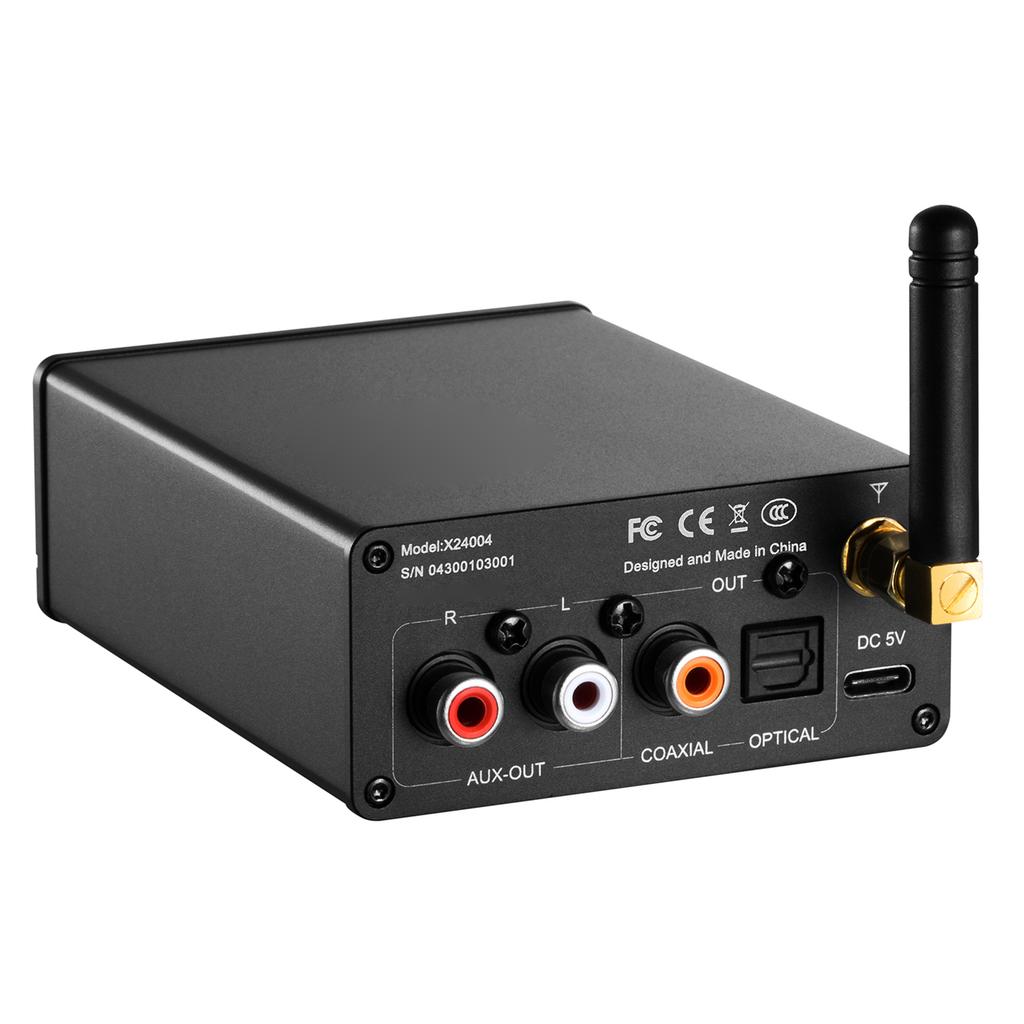 XDUOO XQ 50 PRO2 BT 5.1 Audio Receiver Converter QCC5125 DAC Type C HD CS8406 ES9018K2M Decoder Receiver Converter