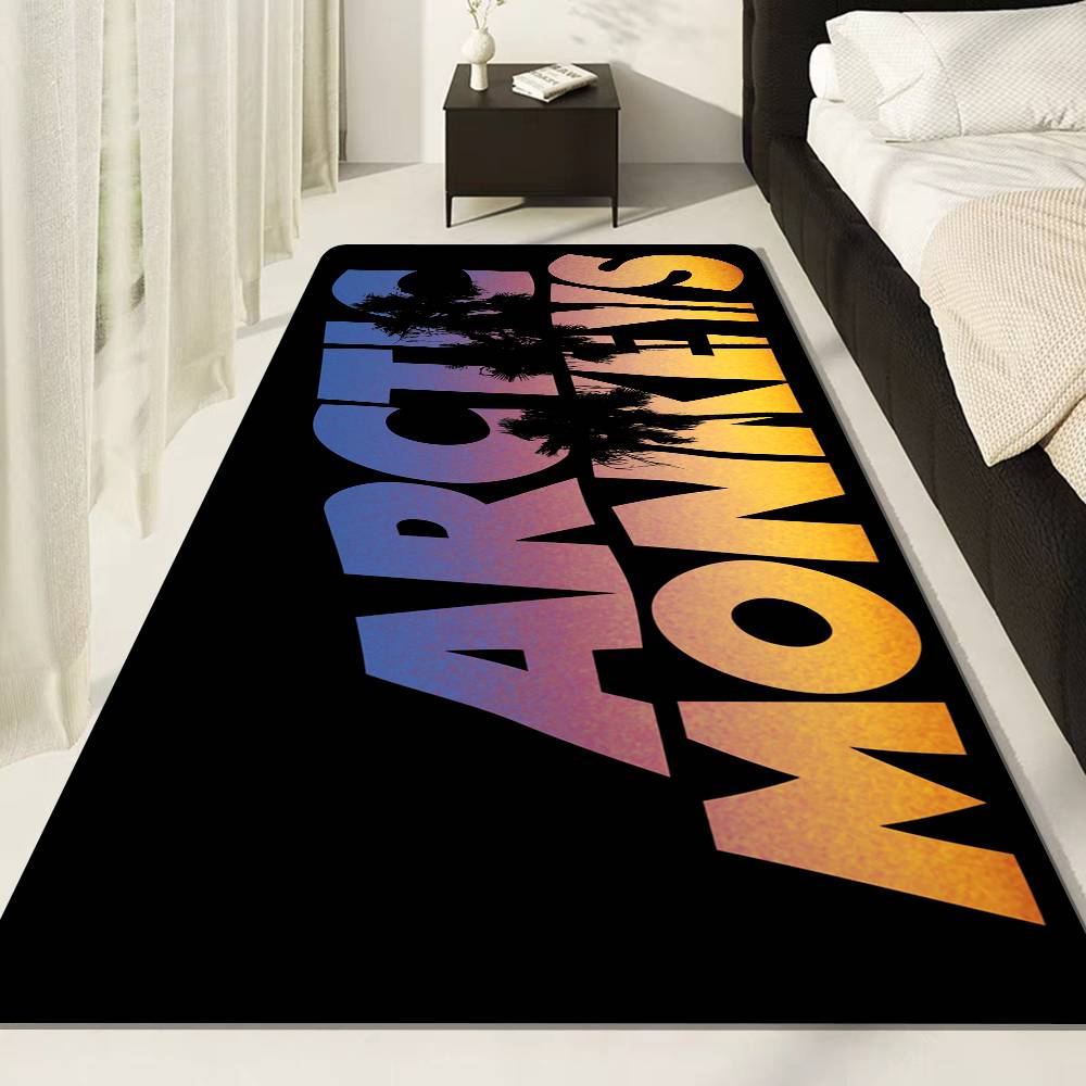 A-ARCTIC M-MONKEYS Bathroom Mat Kids Room Bedroom Decoration Balcony Anti-Slip Doormat Living Room Welcome Rug