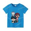 Dandadan Children T Shirt Boy Girl Summer Clothes Anime Movie Kids Short Sleeve Tee Shirt Cartoon Casuall Toddler Cotton Tops