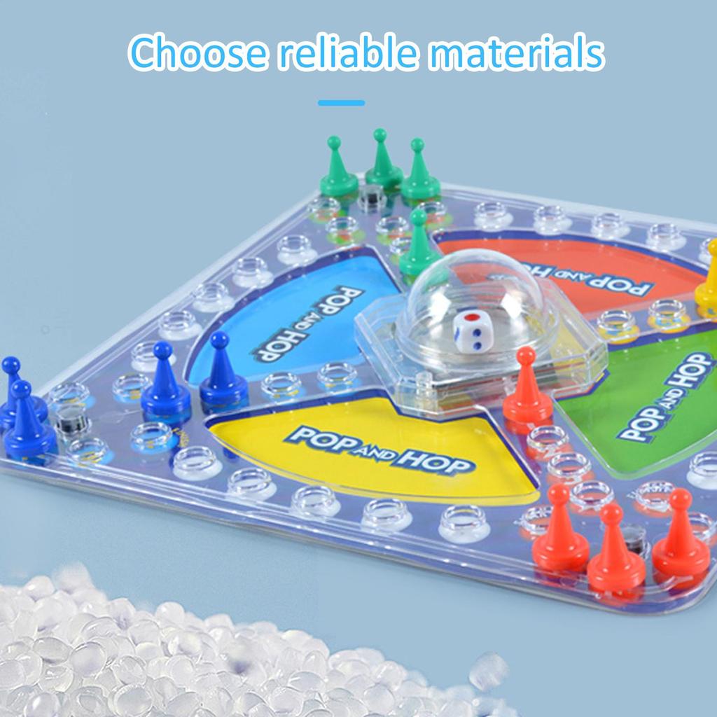 Multiple Frustration Board Game Marble Game Players Snakes And Ladders Board Game For Famil Friends Boys Girls Kids