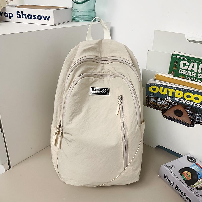 

Новый модный трендовый простой высококачественный универсальный рюкзак женский большой вместимости для поездок на работу и отдыха, спортивная сумка