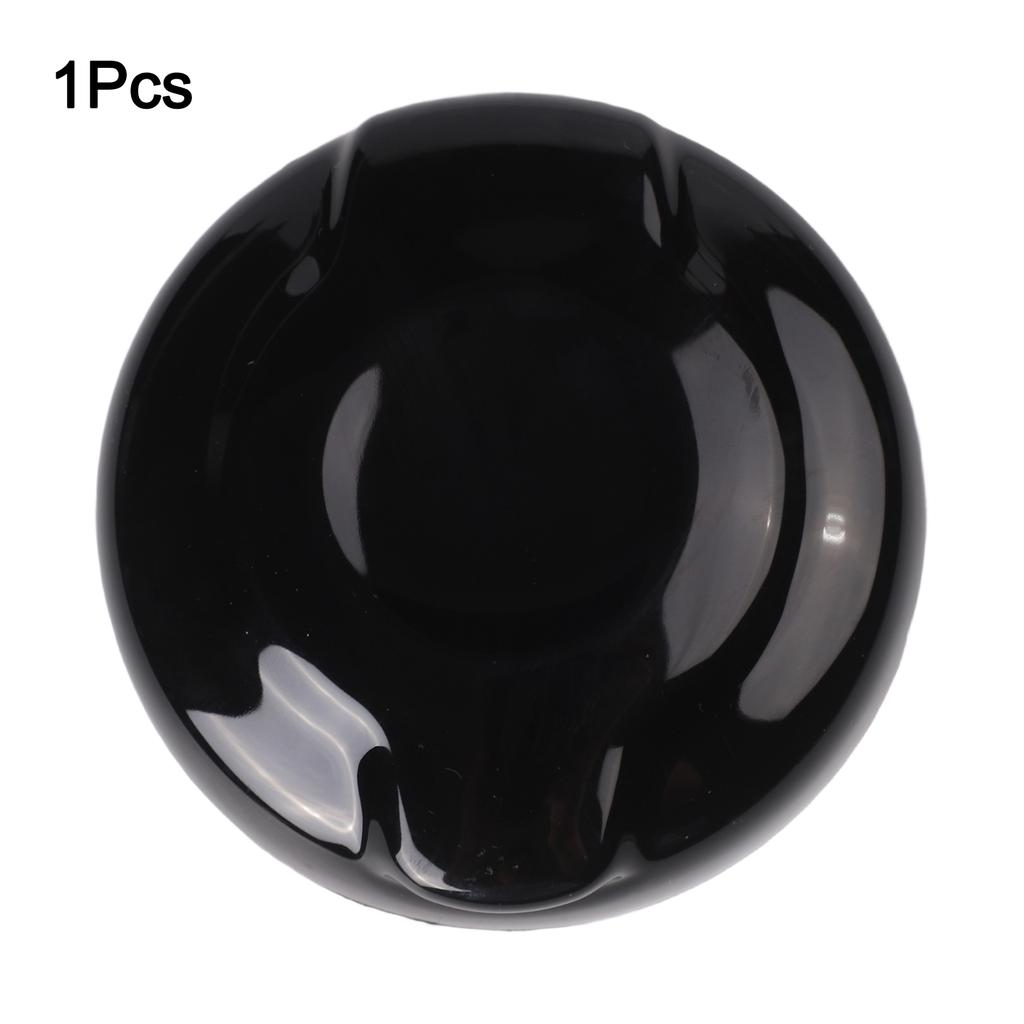 Car Upgrade Fits 2.0L Capacity Glossy Black Trim Protective Glossy Tank Cover 2.0L Fuel Cap Vehicle Aesthetics Upgrade