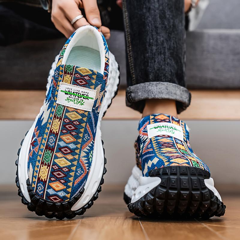 Pantofi sport casual noi de toamnă design de nișă pantoofi canvas groși tip „dad shoes”