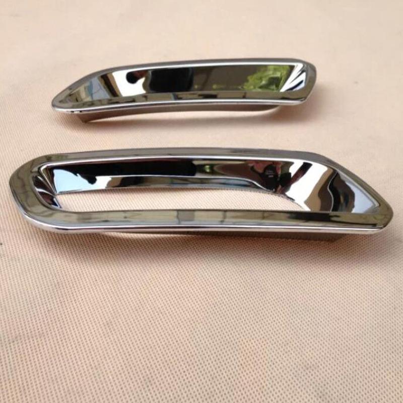 Top Quality Car Styling Cover ABS Chrome Lamp Rear Back Fog Light Trim Frame 2PCs For Subaru XV 2012 2013 2014 2015 2016 2017