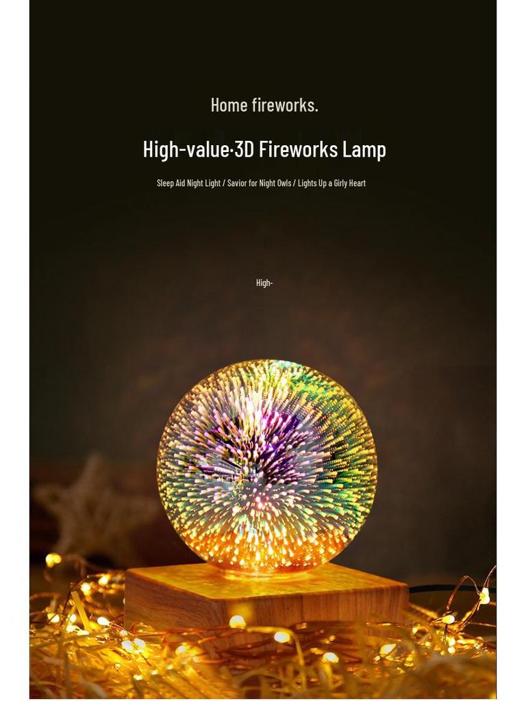 Romantic Starry Sky LED Night Light - Dreamy Bedside Lamp for Sleep Ambiance