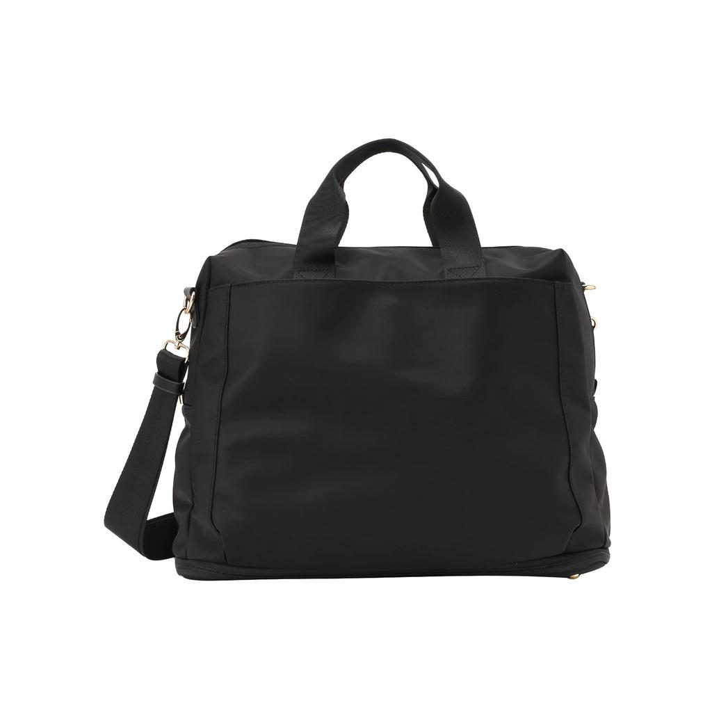 Afternoon Tea Living HP98 Shopping Carry Boston Black 6-Way Bag,