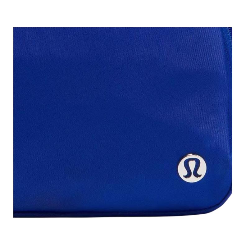 Lululemon Everywhere 1L Zipper Closure Nylon Waist Bag Women Bags Blue LU9AX2S-RVSD