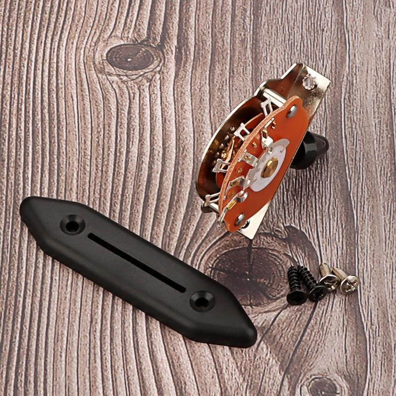Professional Electric Guitar 5 Way Pickup Selector Electric Guitar 5 Way Toggle Switch with Knob Electric Guitar Switch