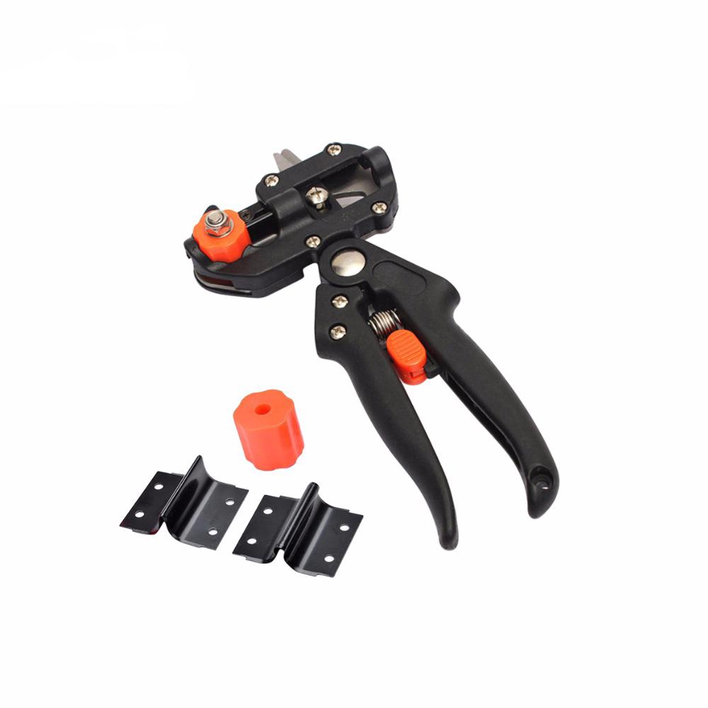 PROSTORMER Vaccination Secateurs Grafting Machine Garden Tools with 2 Blades Tree Grafting Tools Secateurs Scissors Pruner Shear