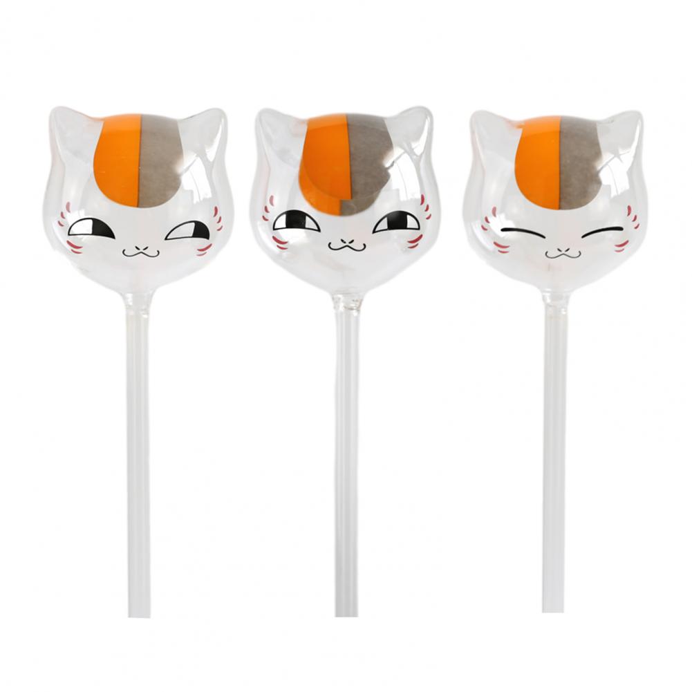 Self Watering Globes Glass Cat-shaped Plant Watering Bulbs Automatic Self-watering Globes for Indoor Outdoor Potted Plants