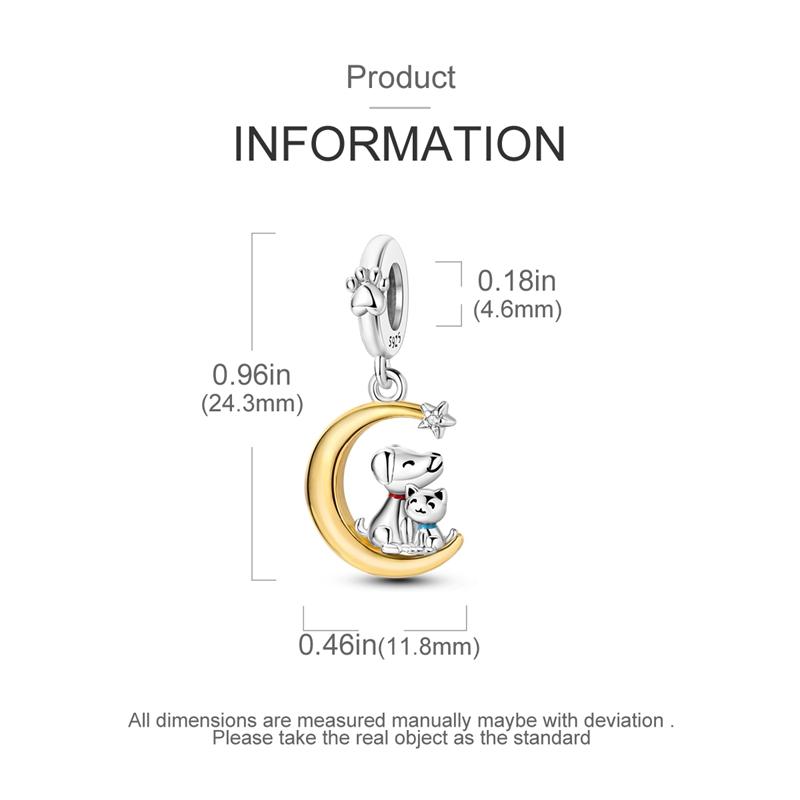 New In Animal Series Charms Series Copper Charms Beads Fits Original 3Mm Women'S Bracelets Beads Women Diy Fine Jewelry Gift