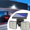 Solar Motion Sensor Lights LED Security Lights Waterproof Lamp For Yard Front Door Garage Backyard Deck Lawn Patio