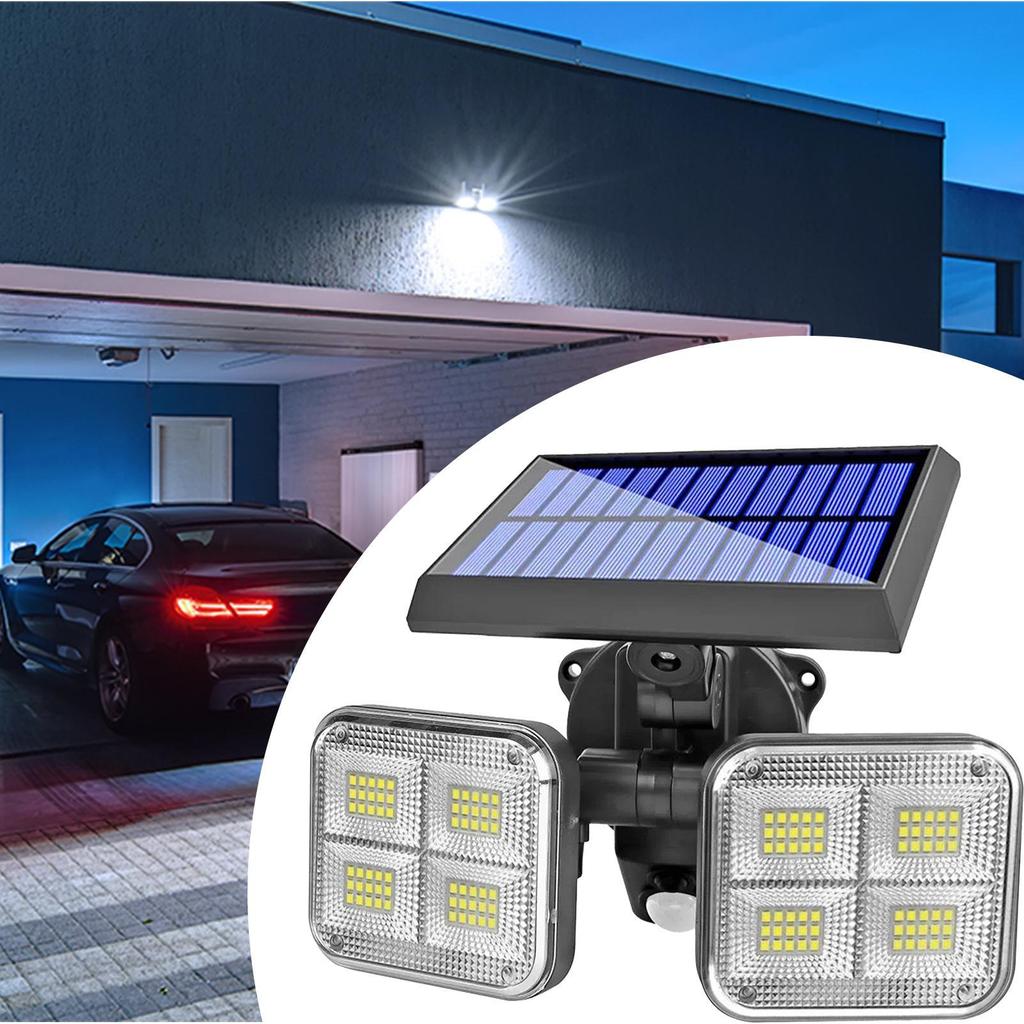 Solar Motion Sensor Lights LED Security Lights Waterproof Lamp For Yard Front Door Garage Backyard Deck Lawn Patio