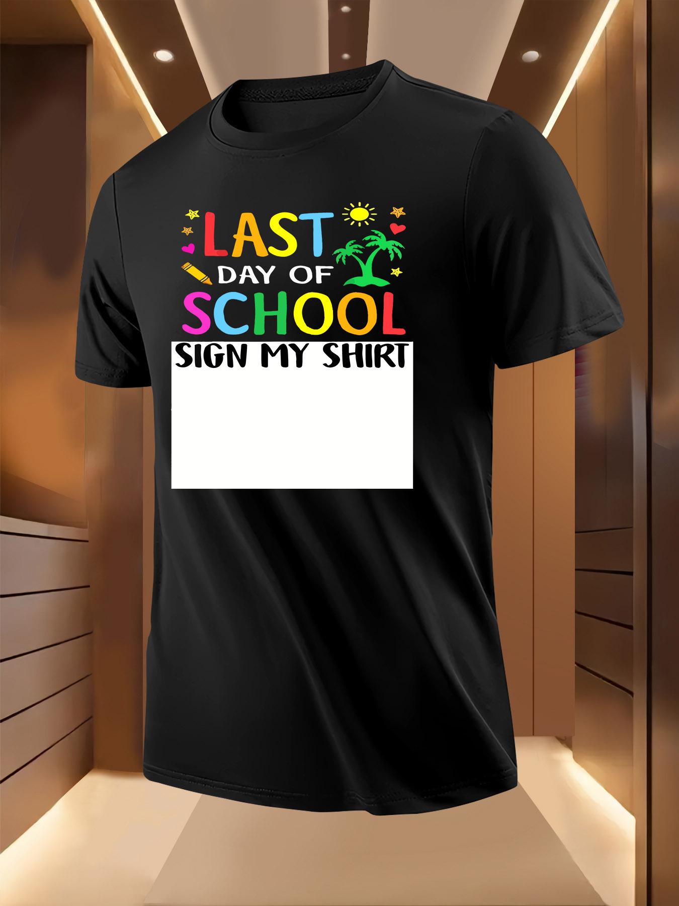 Graduation Tshirt - Breathable Lightweight Polyester M