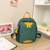 Schoolbag Backpack Lightweight Backpack Wholesale New Contrasting Color Small Fresh Student Schoolbag Ins Cute Girl Class Bag