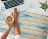 Protective Desk Mat with Vintage Wooden Boards Graphic 100X50 Cm