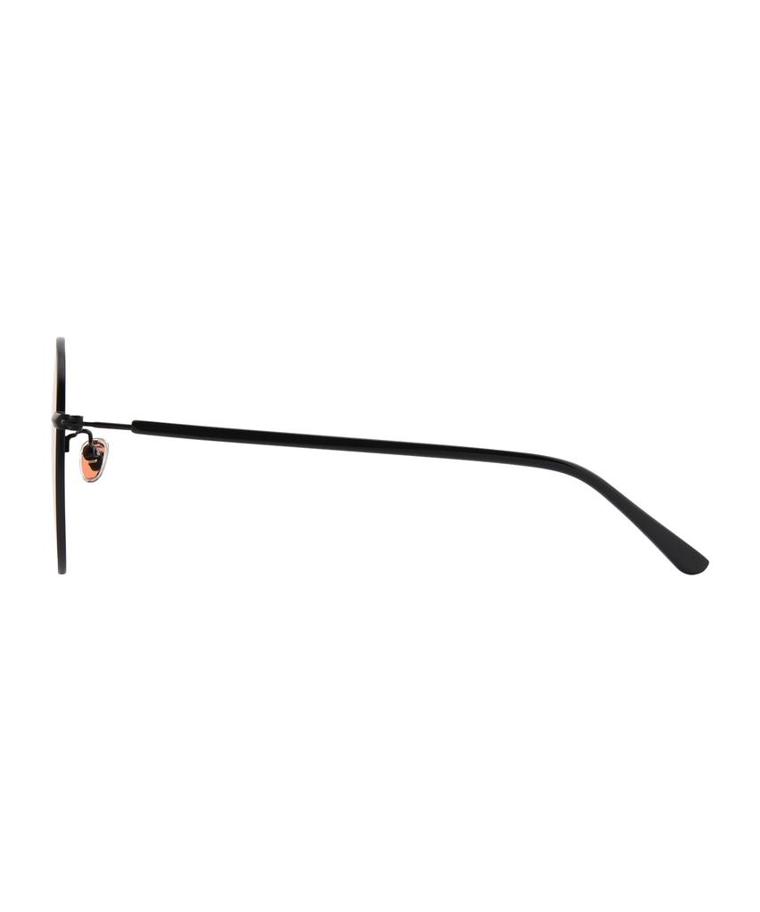 Heonteoaiweeo [Unisex] Metal Square Sunglasses - Orange Hta07