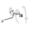 SANEI Shower 160cm Hose Temporary Water Stop for Cold Two-Valve Mixer, Length, Switch, Climates, SK1104DK-W-13