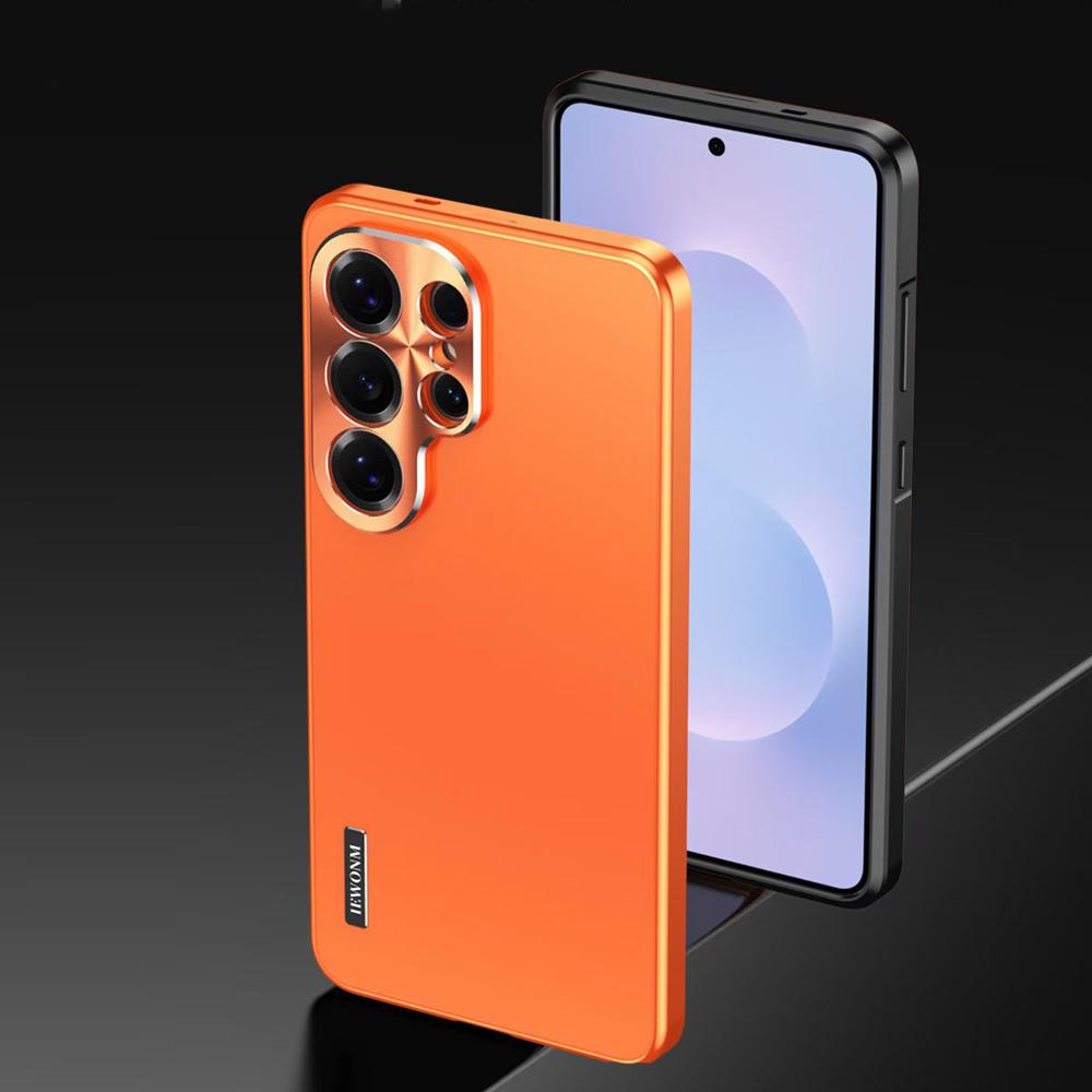 Luxury Metal Magnetic Shell Case For Samsung Galaxy S26 S25 S24 S23 S22 S21 Ultra Plus Titanium Aluminum  Full Lens Protection Phone Cover