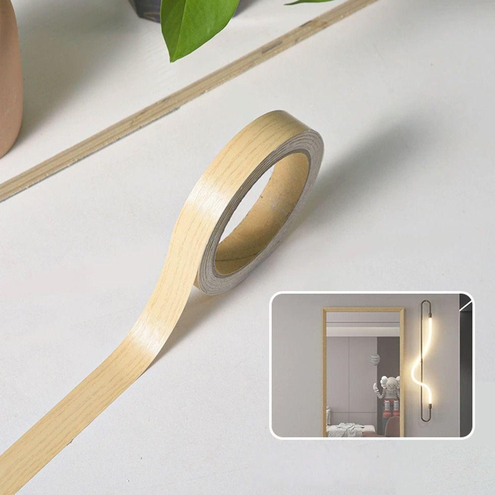 PVC Refurbished Self-adhesive Edge Band Thickened Border Sealing Strips Wood Grain Edging Tape