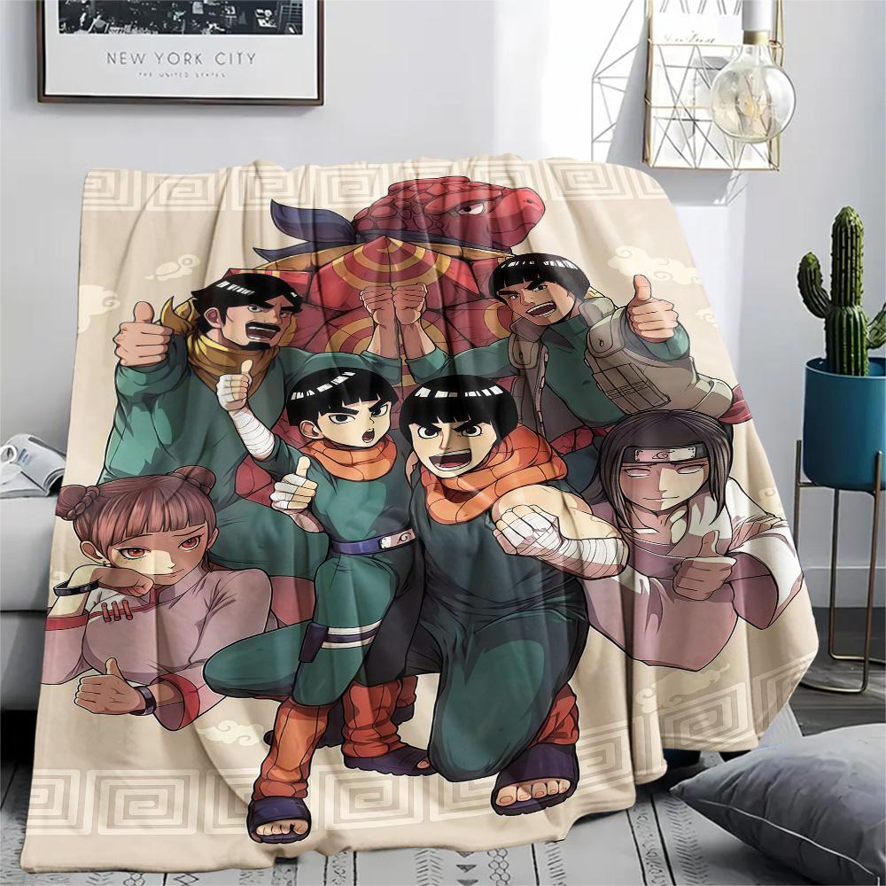 1PC Naruto Patterned Flannel Blanket Suitable For All Seasons For Home Decor Warmth And Comfort Gifts Holiday Present