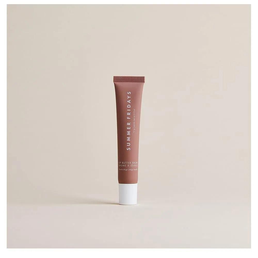 SUMMER FRIDAYS Lip Butter Balm 15g 1 Pack Vanilla Beige