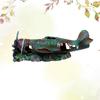 Artificial Plane Wreckage Ornament Shelter House Resin Craft For Aquarium Fish Tank Landscaping Decoration