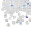DIY Jewelry 5328 AB White Austrian Crystal Rhombus Beads for Bracelets & Necklaces