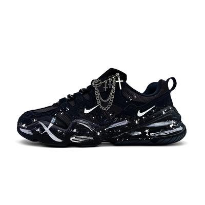 Tech Hera Abriebfest Leicht Verschleißfest Und Leicht Niedrig geschnitten Freizeitschuhe Unisex Schwarz Weiß FJ9532-101(Team927-)