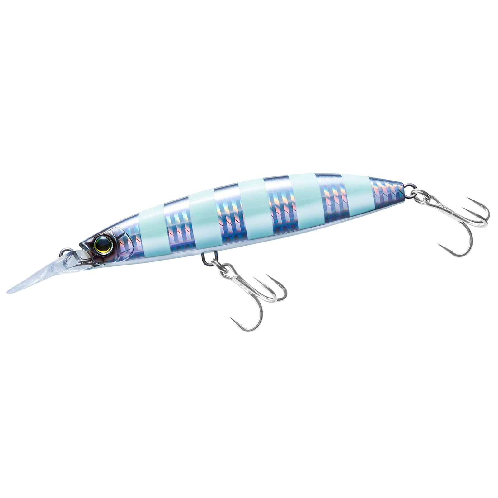 

DUEL Hardcore Bullet Fast 100mm Zebra Glow Silver Long Cast Spanish Mackerel (S) Bluefish/Spanish