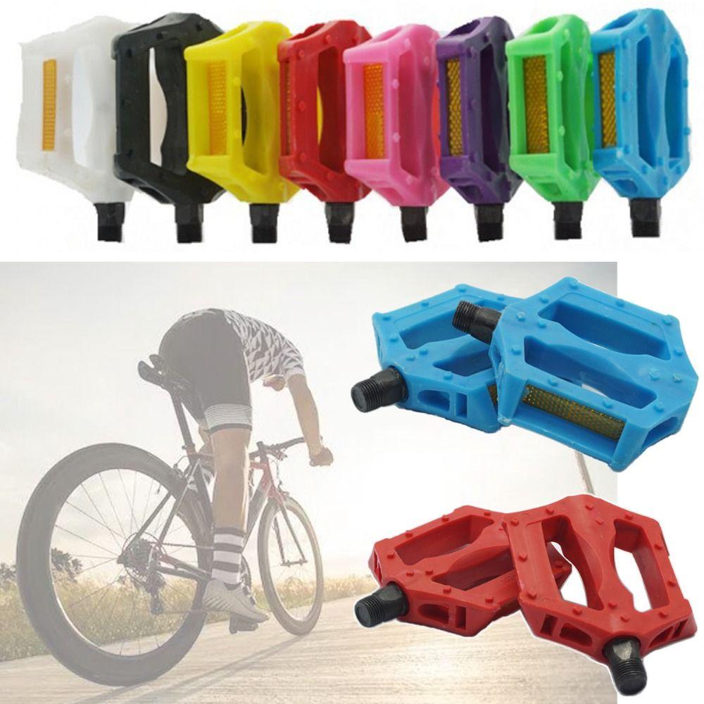 1 Pair Accessories Mountain Bike Pedals Standard Bike Foot Plat Cycling Pedaling  Outdoor&Sports