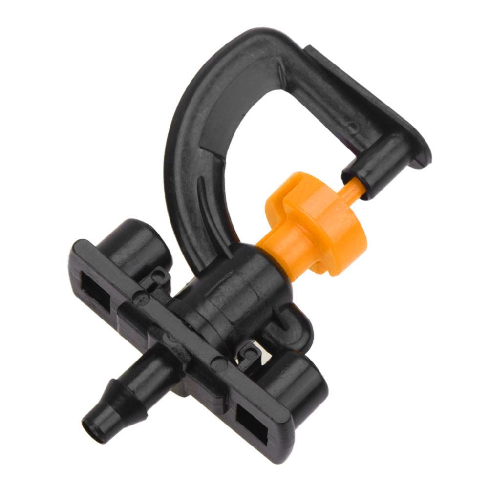 10/20pcs 360° Rotary G Type Micro Nozzle Sprinkler Garden Greenhouse Drip Irrigation Sprinkler Atomize for Lawn/Flowers/Plant