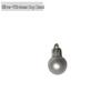 Electroplated 2/2.5cm PS Plastic Christmas Decorative Balls - Shiny & Matte Festive Hanging Ornaments