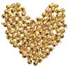 Loud Sound Mini Jingle Bells For Jewelry Makers And Christmas Decor 100Pcs