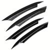 Headlight Eyelid Trim for VW Passat B7 2010-2014-ABS Eyebrow Cover Stickers Car Trim Accessories Car Headlight Enhancement