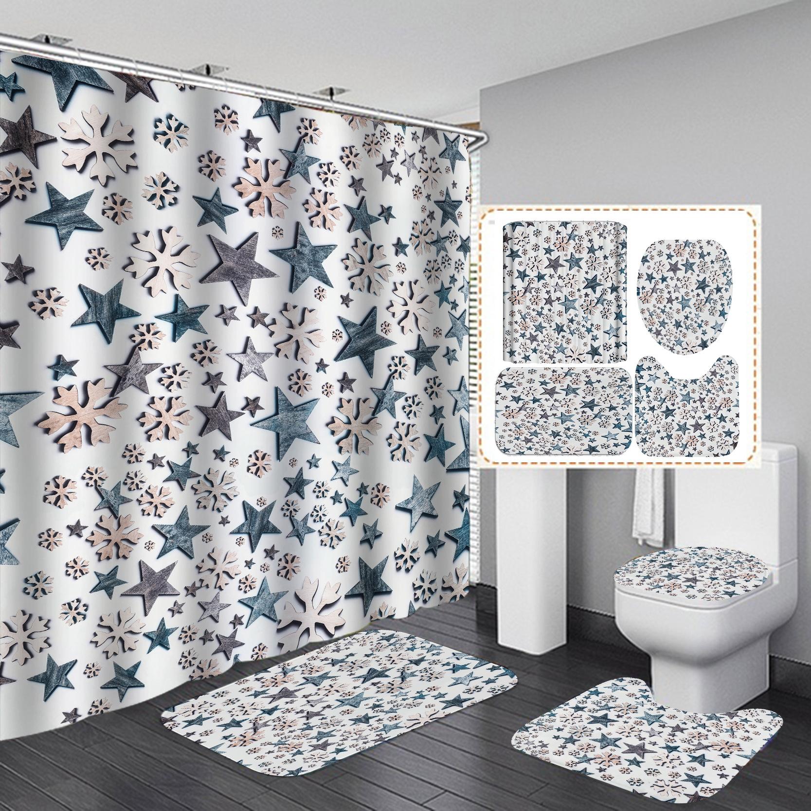 4 шт. Рождественская серия снежинок — фото 7