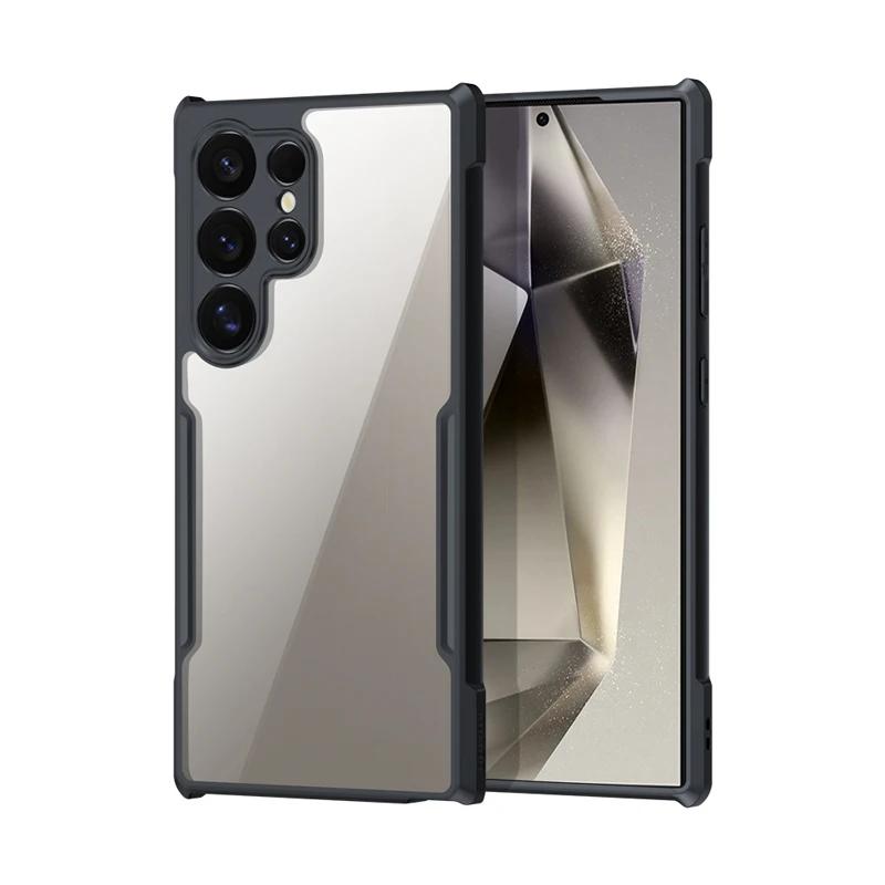 

Metal Magnetic Charge Car Holder Case For Samsung Galaxy S25 Edge Ultra Plus S24 S23/22/21/20 FE Airbags PC + TPU Protect Cover For S25