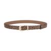 Leopard Leather Belt Women's Alloy Pin Buckle Genuine Leather Decoration Versatile Dress Jeans Belt Women's Style
