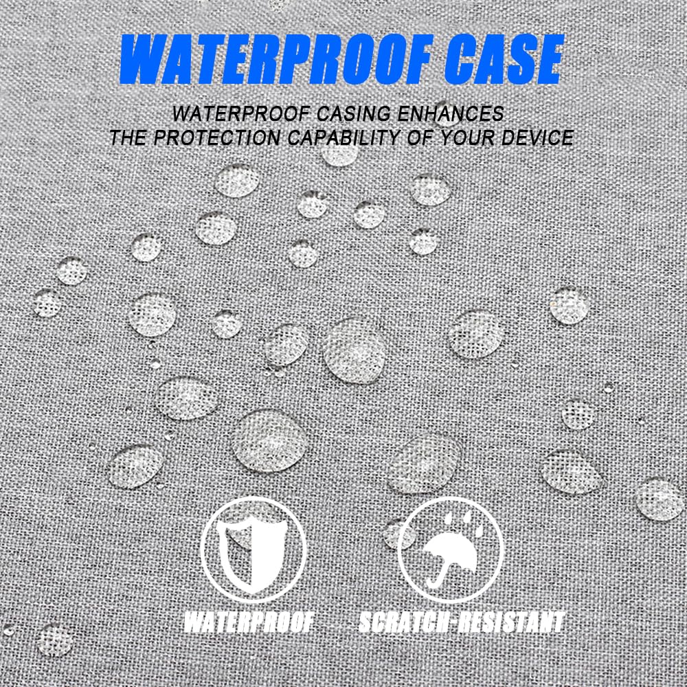 Laptop Protective Case for Mobile Fits PCs Up To Thick 15.6-inch Case, Monitors, Waterproof, Slim, Portable, Shock-Absorbent, 1.5cm (Pink)