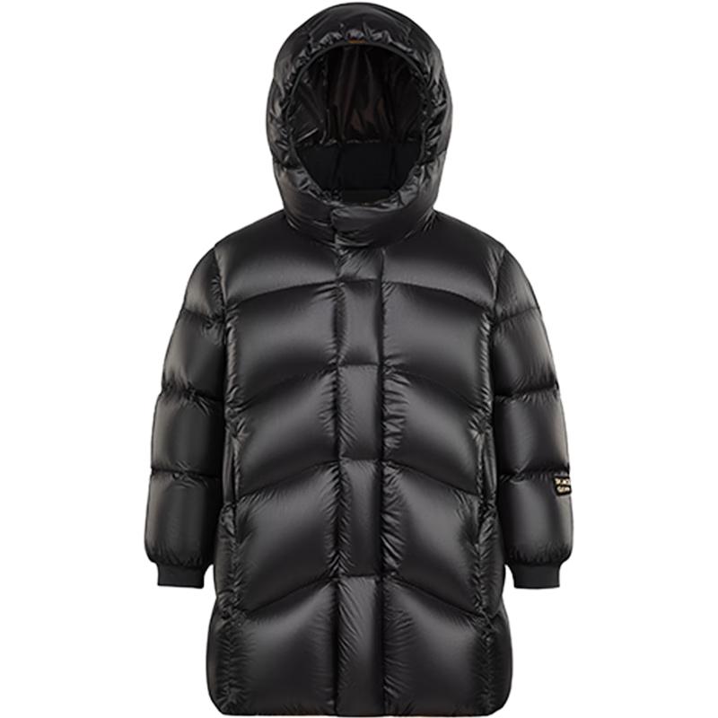 Gao Fan Black Gold Kids' Long Goose Down Puffer Jacket 5.0